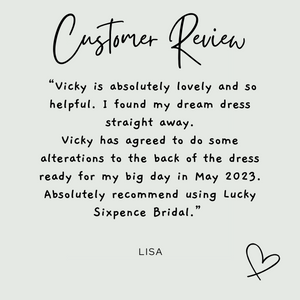 customer review from Lisa, reviews page
