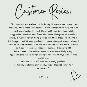 Emily's customer review